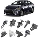 Kit de Fixação do Parachoque Dianteiro Yaris 2018 Em Diante C/ 25 Peças 