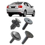 Kit de Fixação do Parachoque Traseiro Honda City 2009 á 2011 C/ 13 Peças 