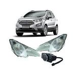 Farol de Milha Ecosport 2018 Em Diante Botão Modelo Original Jogo