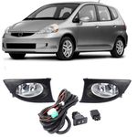 Farol de Milha Honda Fit 2007 a 2008 Botão Modelo Original Jogo 