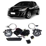 Farol de Milha Peugeot 208 2013 Em Diante Botão Modelo Original jogo 