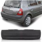 Parachoque Traseiro Clio Hatch 2004 á 2005 Preto Liso