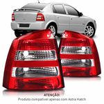 Lanterna Traseira Astra Hatch 2003 Em Diante 2 e 4 Portas Bicolor 