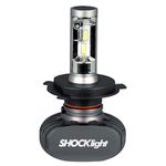 Kit de Headlight Ultraled Titanium 6000K H-4 50W Par 