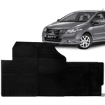 Tapete BRB Honda City 2009 a 2014 4 Peças 
