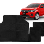 Tapete BRB Mobi e Strada 2020 Em Diante Cabina Dupla 4 Peças 