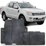 Tapete BRB Ranger 2005 a 2012 Cabine Dupla 4 Peças 