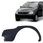Parachoque Dianteiro Ford Ka Até 2001 Preto 