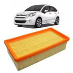 Filtro de Ar Wega C-3 2016 Em Diante Peugeot 208 2016 Em Diante 1.2 3 Cilindros 