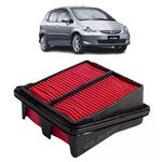 Filtro de Ar Wega Honda Fit 2004 a 2008 1.5 16V 