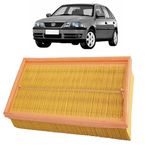 Filtro de Ar Wega Gol G2, G3 e G4 Santana 1998 Em Diante MI 