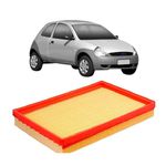 Filtro de Ar Wega Ford Ka 1999 a 2013 1.0 e 1.6 Rocam.