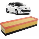 Filtro de Ar Wega Peugeot 207 e Hoggar 2009 Em Diante 1.4 8V
