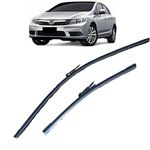 Palheta Rodo Slim 23/26 Polegadas Honda Civic 2012 a 2016 Par