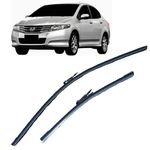 Palheta Rodo Slim 14 e 24 Polegadas Honda City e Fit 2009 a 2014 Par 