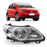 Farol Gol, Voyage e Saveiro G5 Cromado Foco Duplo 