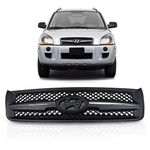 Grade Tucson 2005 a 2015 Preto C/ Friso Cromado 