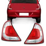 Lanterna Traseira Clio Hatch 2013 Em Diante Bicolor 