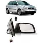 Retrovisor Polo 2003 a 2006 Elétrico