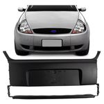 Parachoque Dianteiro Ford Ka 2002 á 2007 Preto Central 