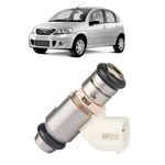 Bico Injetor C-3, Peugeot 206 e 207 2008 a 2012 1.4 Flex Branco Conector Redondo Peça 