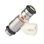 Bico Injetor C-3, Peugeot 206 e 207 2008 a 2012 1.4 Flex Branco Conector Redondo Peça 