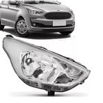 Farol Ford Ka 2018 Em Diante Cromado 