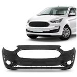 Parachoque Dianteiro Ford Ka 2018 Em Diante Preto Liso 