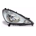 Farol Honda Fit 2013 e 2014 Máscara Cinza 