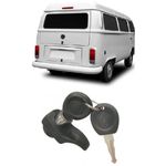 Maçaneta da tampa da mala Kombi 1998 em diante Preto