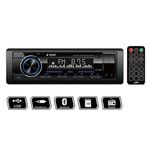 Rádio Htech HT1023 Com Controle FM/ USB/ Leitor 32GB Auxiliar/ SD Card/ Bluetooth 