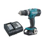 FURADEIRA E PARAFUSADEIRA. A BATERIA 18V X 1/2" BIV.DHP453X10 MAKITA