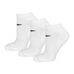 Meia Esportiva Penalty Cano Baixo Ecoknit 3 Pares 33/38 - Branca 