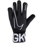 Luvas de Goleiro Nike Match Unissex - Preto+Branco