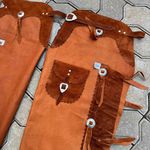 Calça de Couro T&C - Castor - Adulto