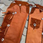 Calça de Couro T&C - Castor - Adulto