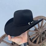 Chapéu de Feltro PRETO - Traias & Catiras - Aba 10