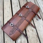 Porta Capa de Couro (SOLA) - Tradicional