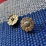 Aplique / Broche de Flor em Zamak (UNITÁRIO)