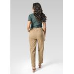 Calça Feminina De Sarja Caqui - 842