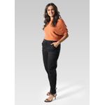 Calça Feminina De Sarja Preto - 0005 / 210
