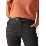 Calça Feminina De Sarja Preto - 0005 / 210