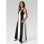 Vestido Longo Regata Em Malha Preto - 0005 / 210