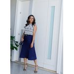 Saia Midi AZUL - 9744