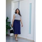 Saia Midi AZUL - 9744