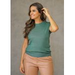 blusa modal isadora VERDE MILITAR