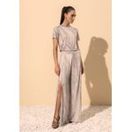 calça pantalona CINZA