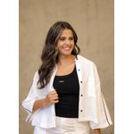 camisa basica colcci BEGE