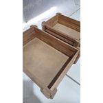 2 BANDEJAS / CAFÉ M 9X37X27 CM & BANDEJA CAFÉ P 9X32X22 CM