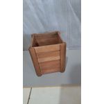 (9025) - QM59 - CAC. PAREDE DE MAD. QUADRADO 15X20X20 CM - 2ª L